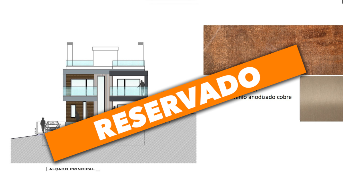 Terreno   para construção Moradia T4 com Garagem Box, logradouro, terraço com piscina