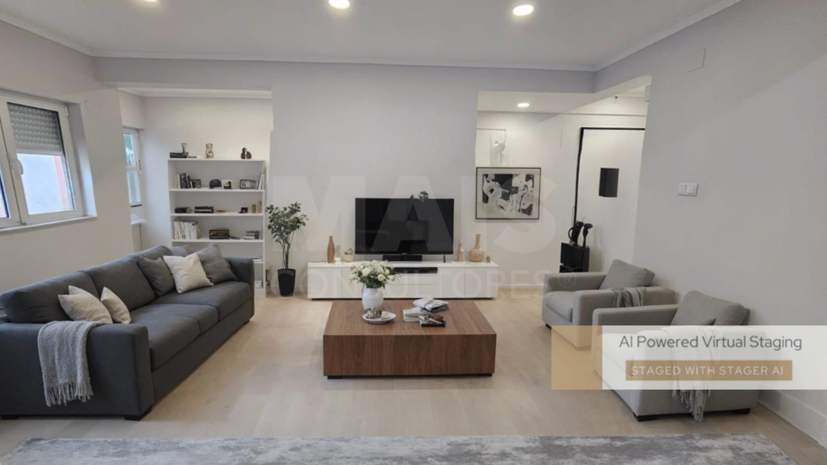 Refurbished 3-bedroom apartment in Sintra